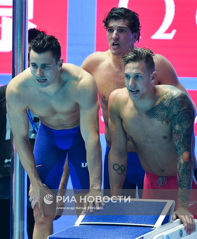 Чемпионат мира FINA 2019. Плавание. Первый день