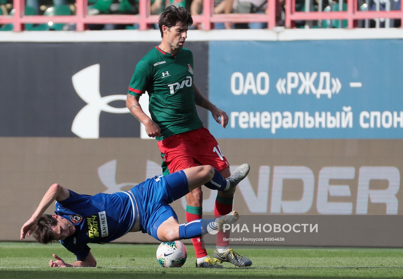 Футбол. РПЛ. Матч "Локомотив" - "Тамбов"