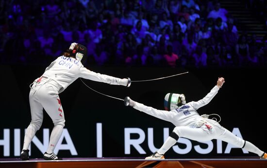 Фехтование. Чемпионат мира. Седьмой день