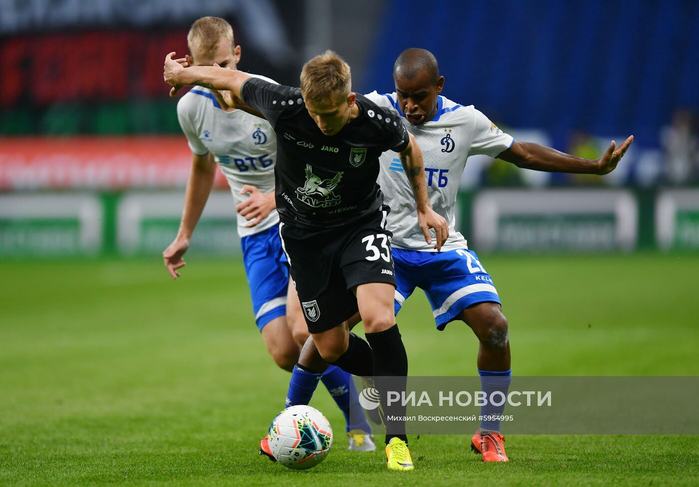 Футбол. РПЛ. Матч "Динамо" - "Рубин"