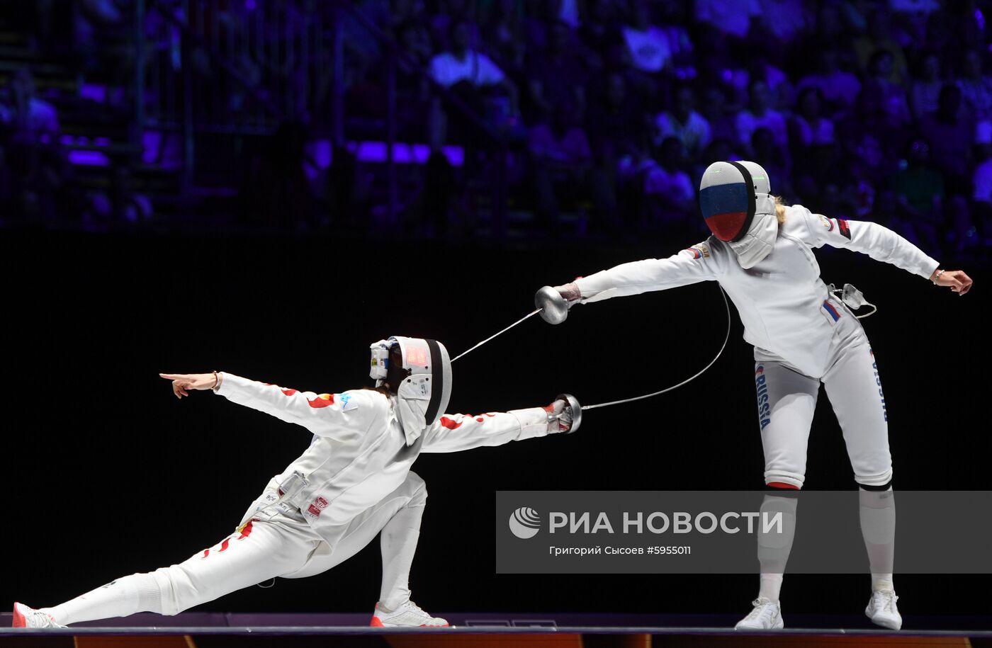 Фехтование. Чемпионат мира. Седьмой день