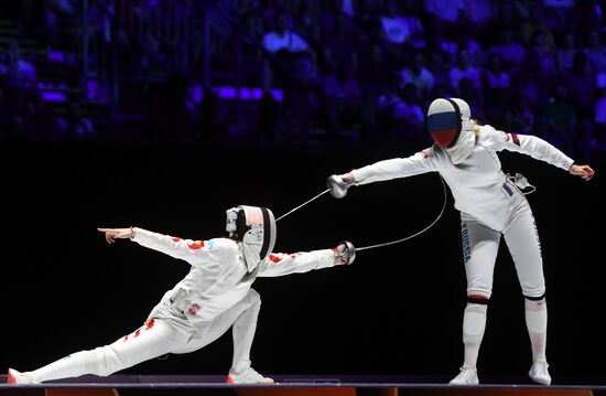 Фехтование. Чемпионат мира. Седьмой день