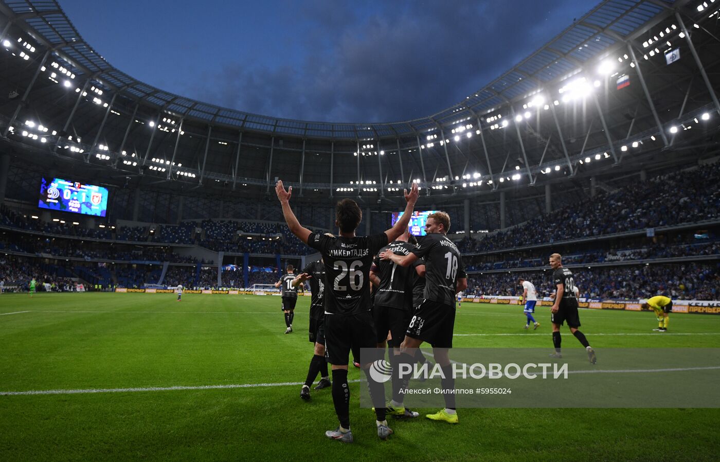 Футбол. РПЛ. Матч "Динамо" - "Рубин"