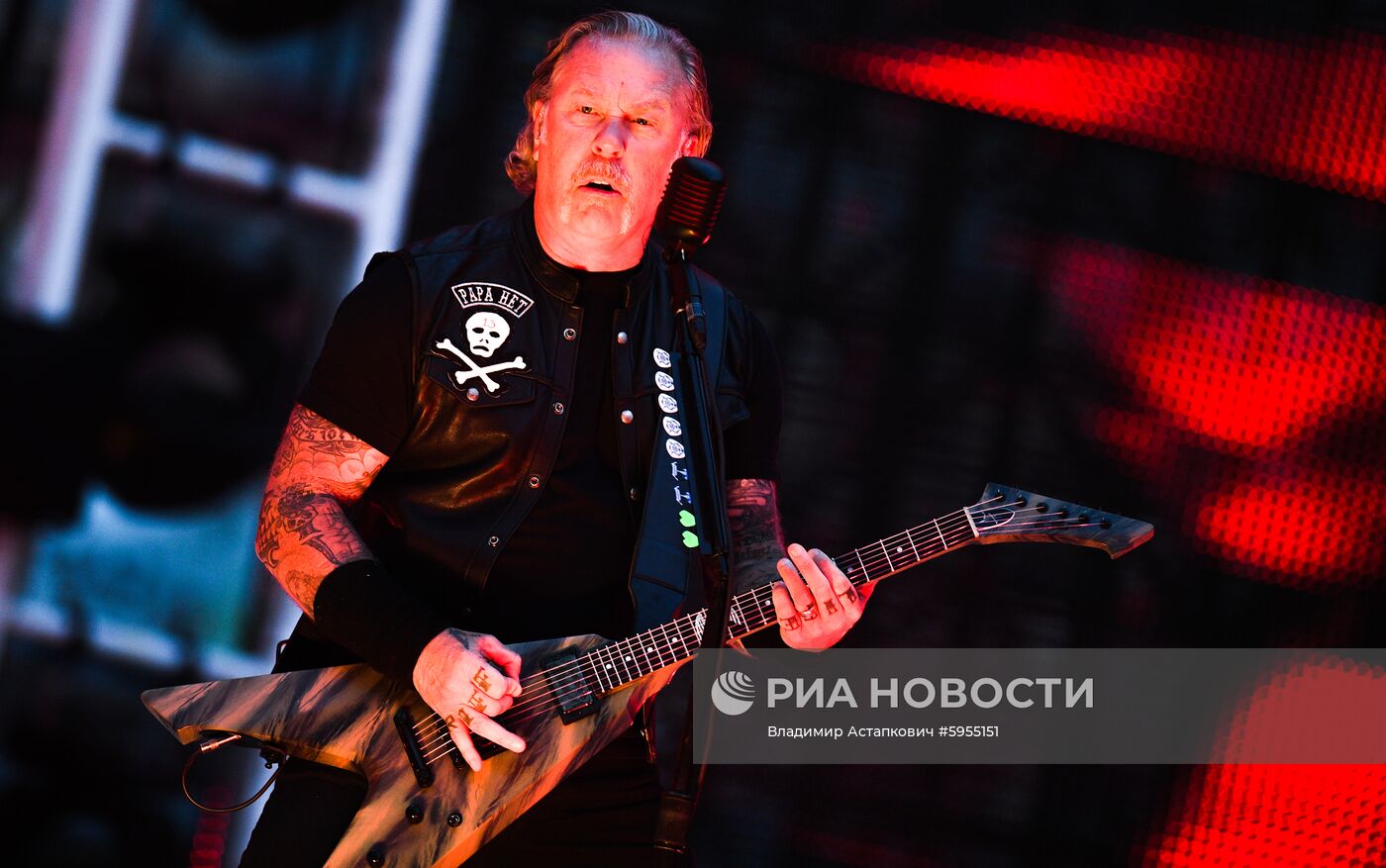 Концерт группы Metallica