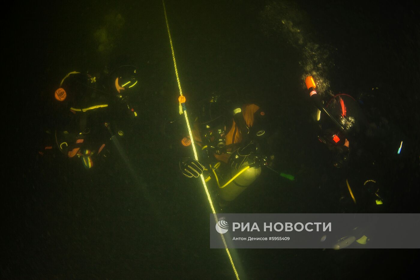 Тренировки по глубоководному погружению