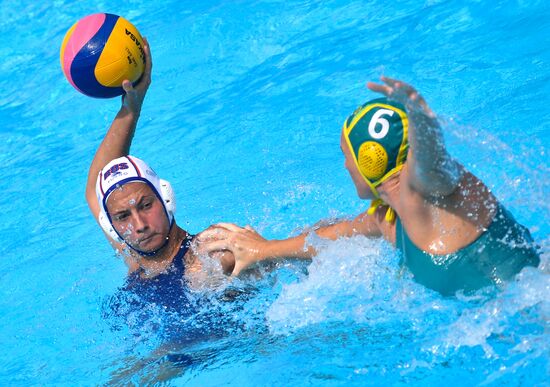 Чемпионат мира FINA 2019. Водное поло. Женщины. Россия - Австралия