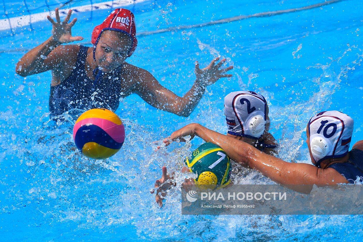 Чемпионат мира FINA 2019. Водное поло. Женщины. Россия - Австралия