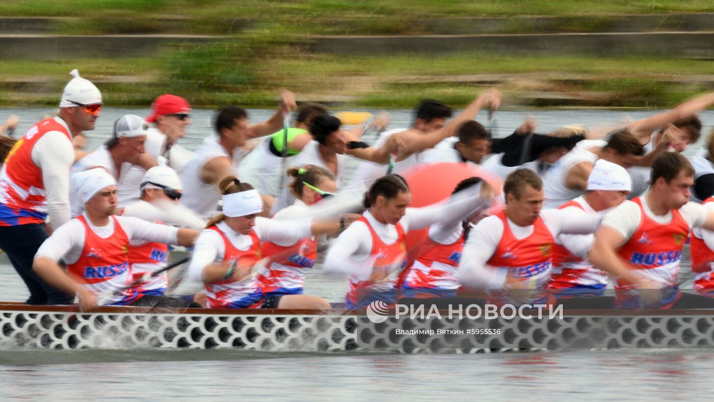 Чемпионат Европы по гребле на лодках "Дракон"