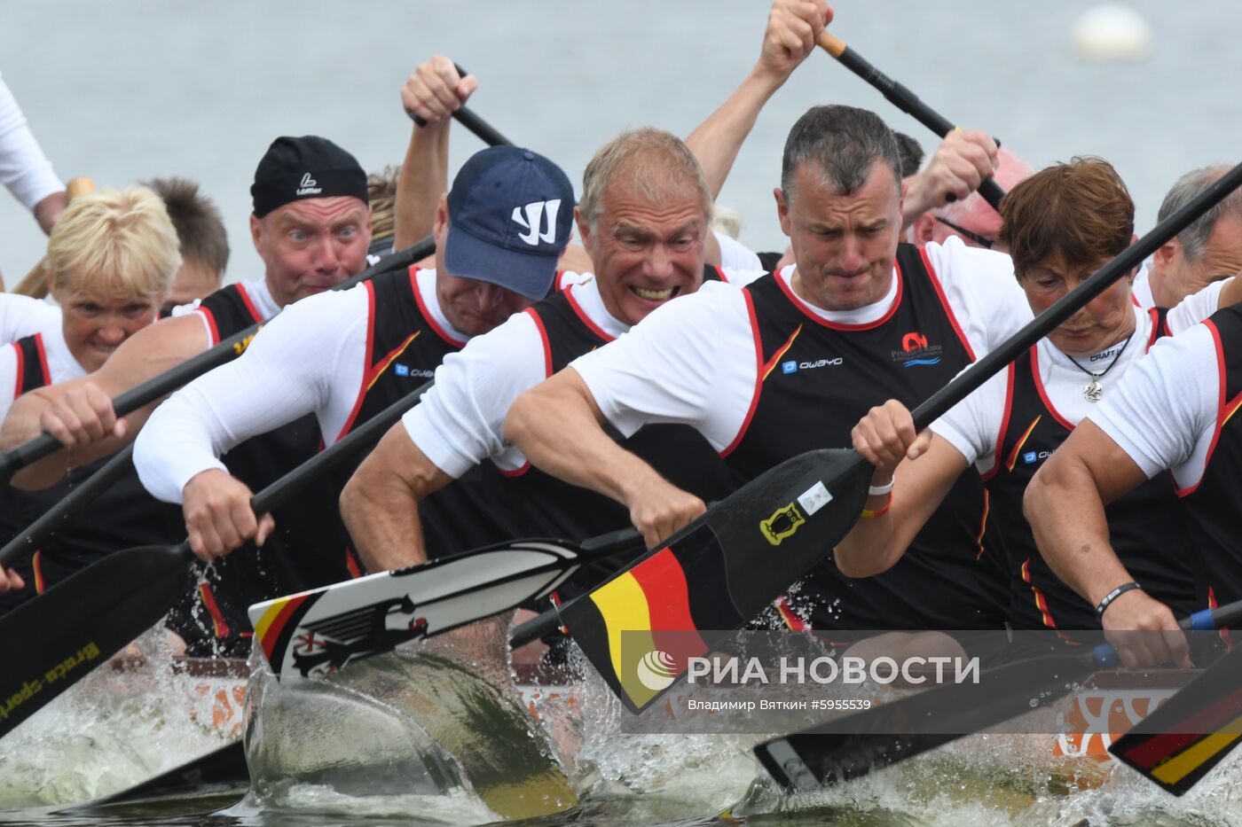 Чемпионат Европы по гребле на лодках "Дракон"