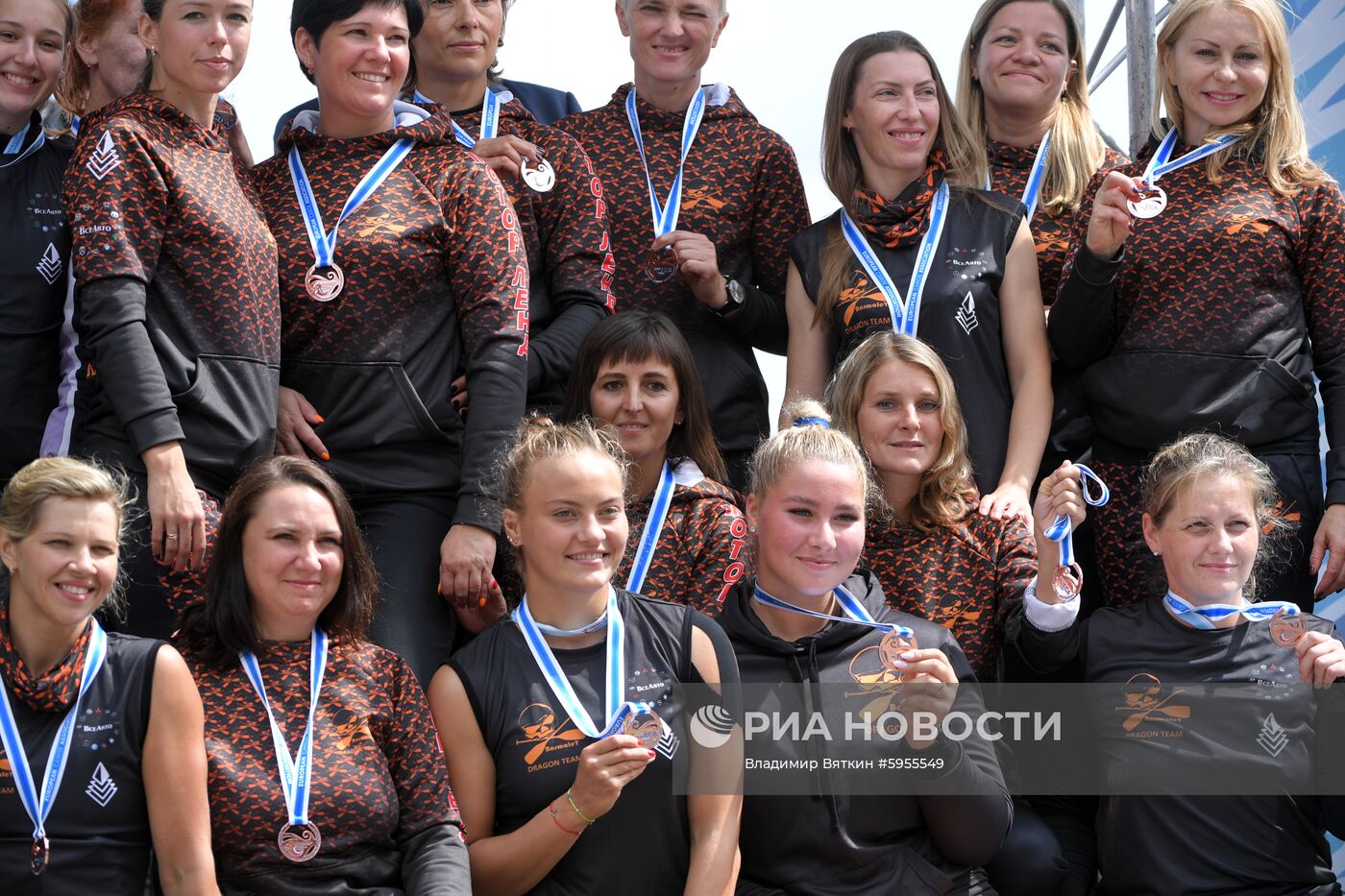 Чемпионат Европы по гребле на лодках "Дракон"