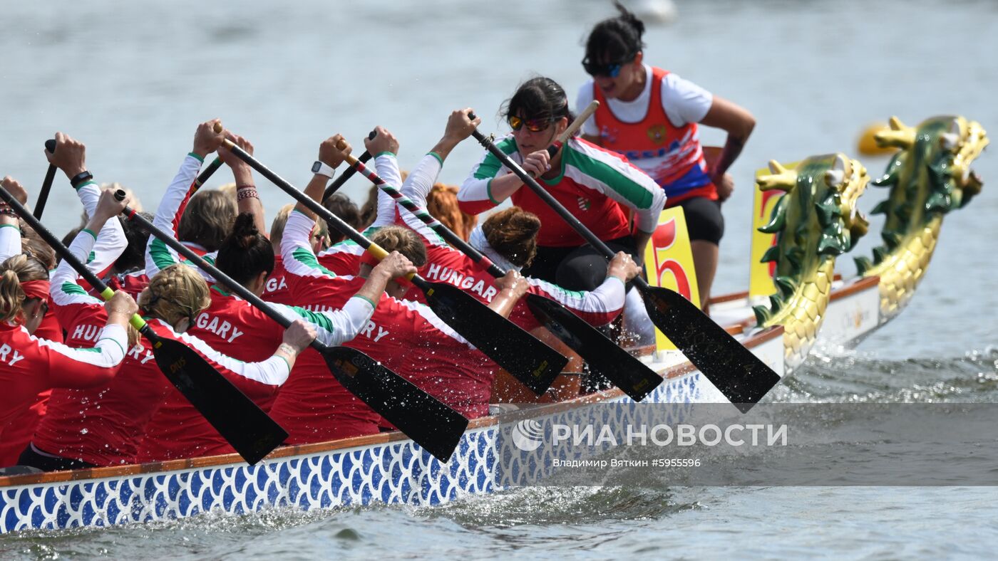 Чемпионат Европы по гребле на лодках "Дракон"