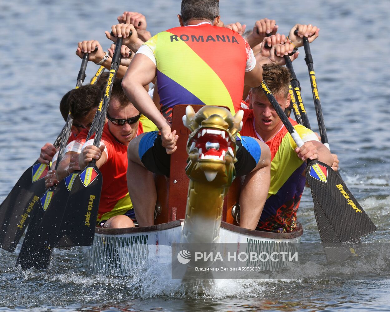 Чемпионат Европы по гребле на лодках "Дракон"