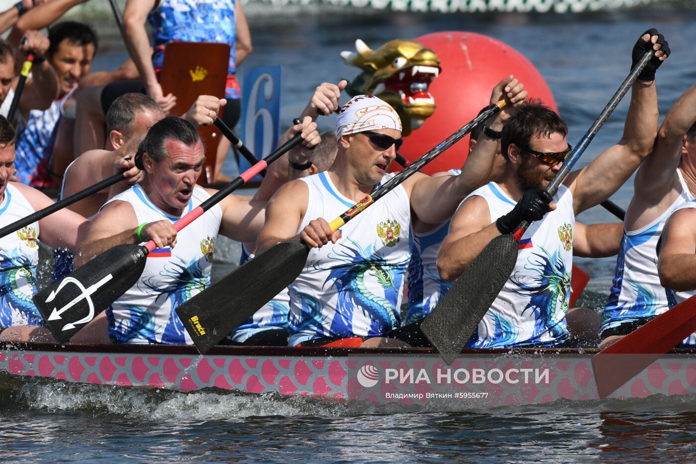 Чемпионат Европы по гребле на лодках "Дракон"