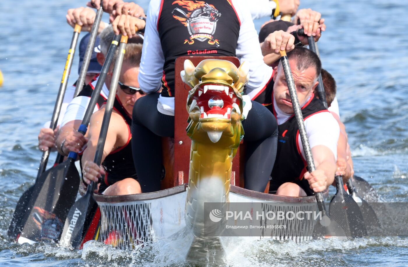 Чемпионат Европы по гребле на лодках "Дракон"