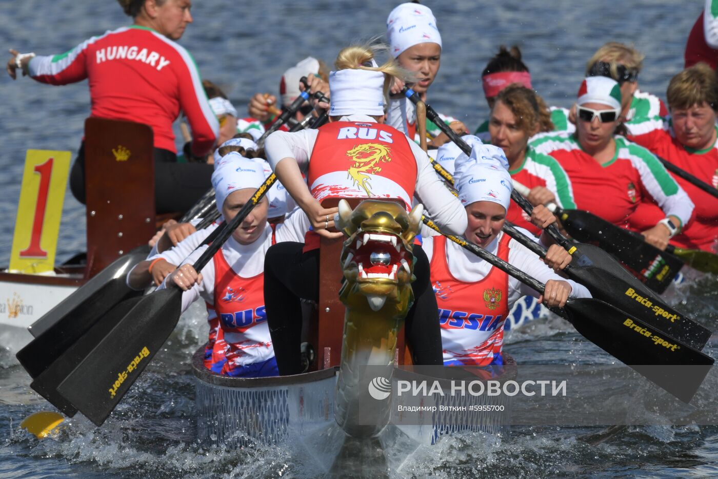 Чемпионат Европы по гребле на лодках "Дракон"