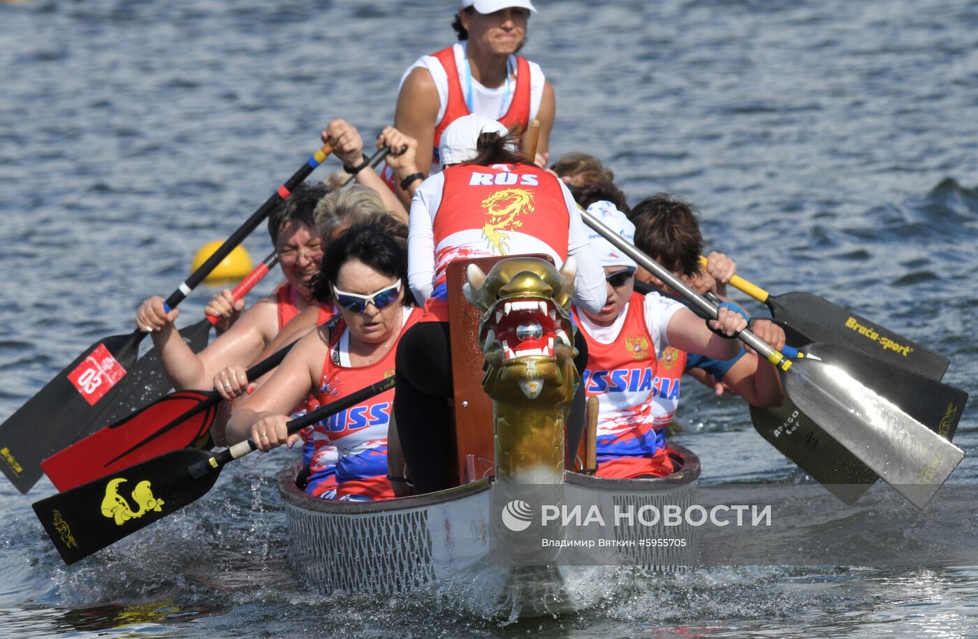 Чемпионат Европы по гребле на лодках "Дракон"