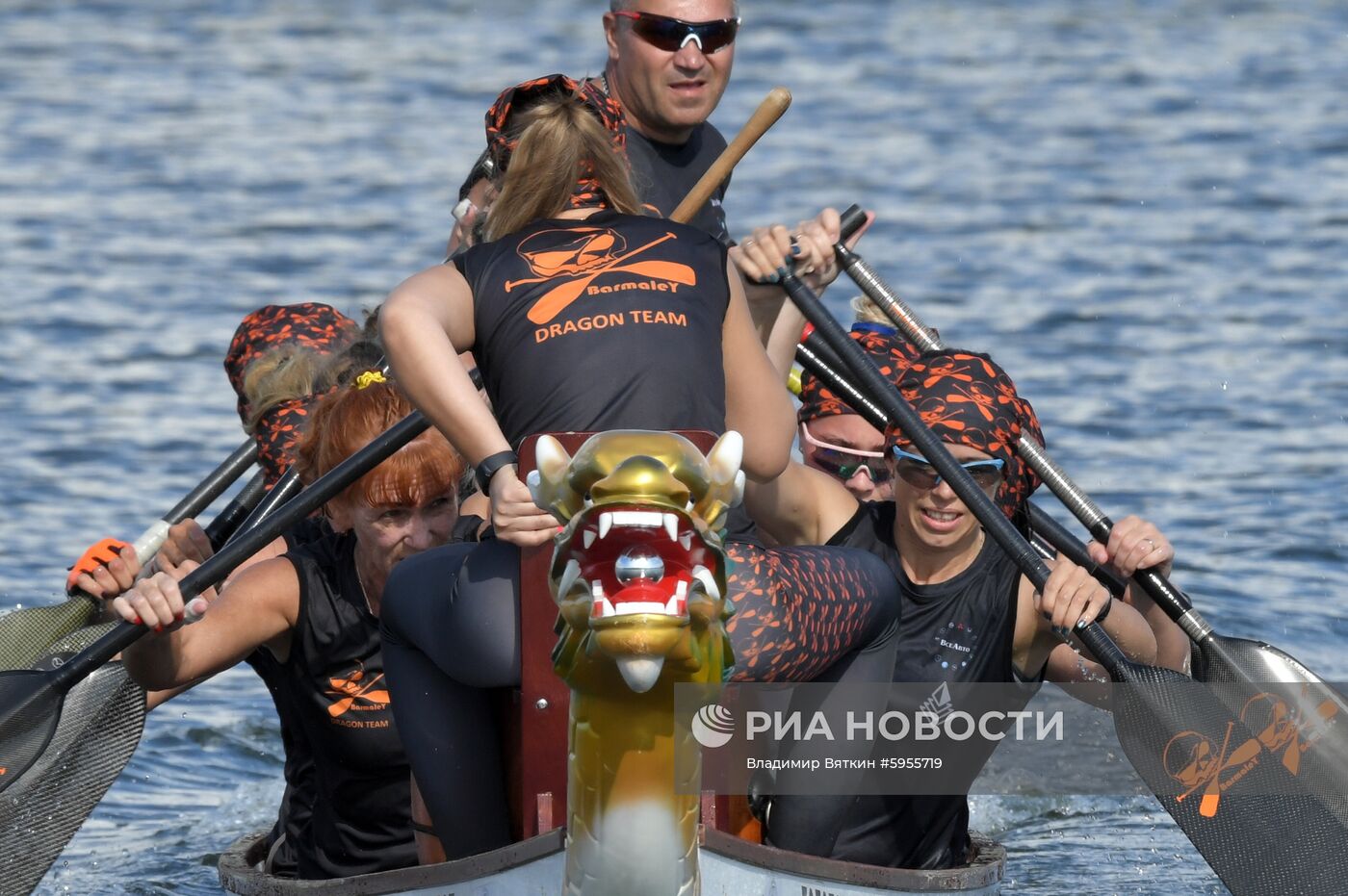 Чемпионат Европы по гребле на лодках "Дракон"