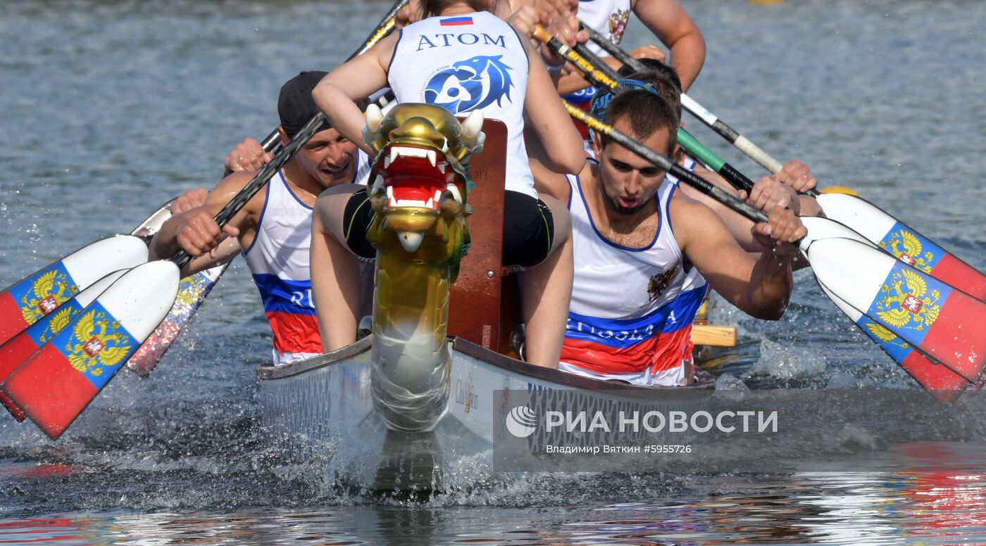 Чемпионат Европы по гребле на лодках "Дракон"