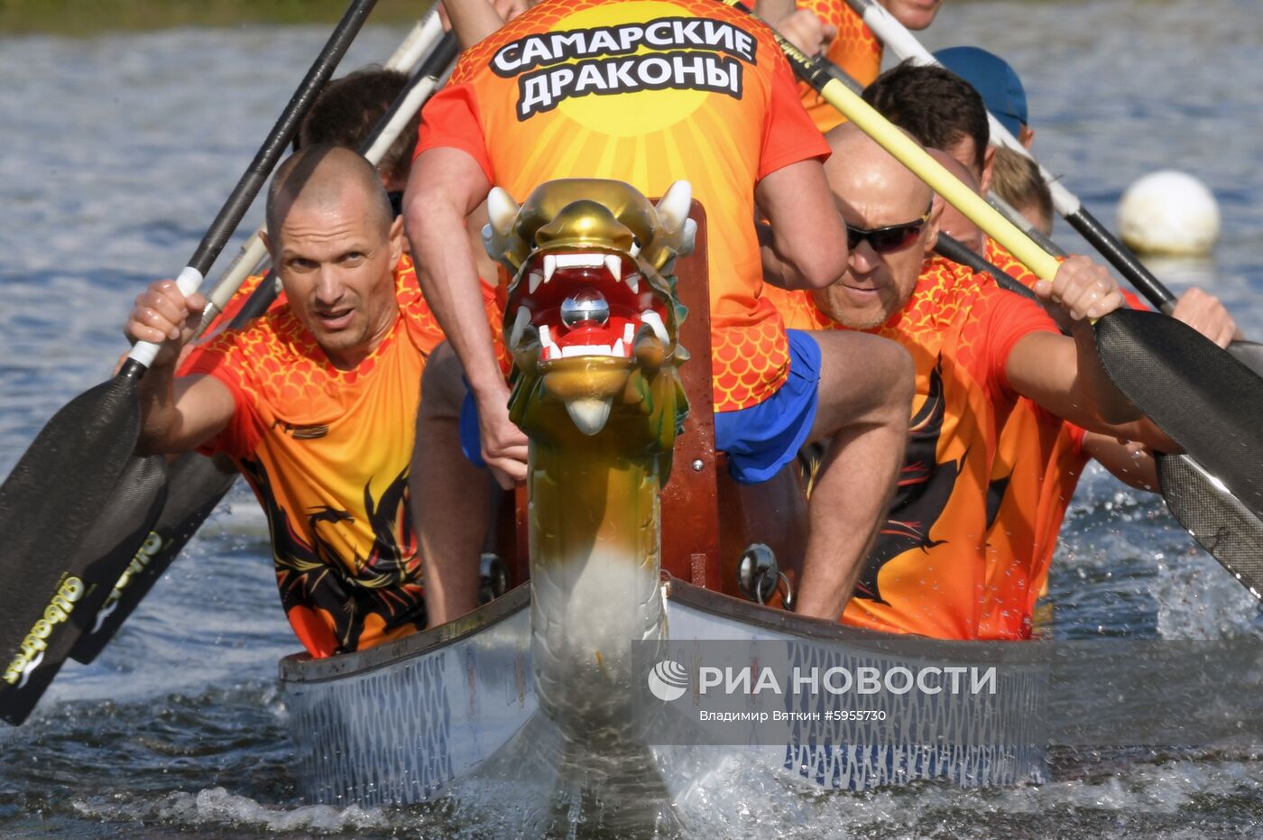 Чемпионат Европы по гребле на лодках "Дракон"