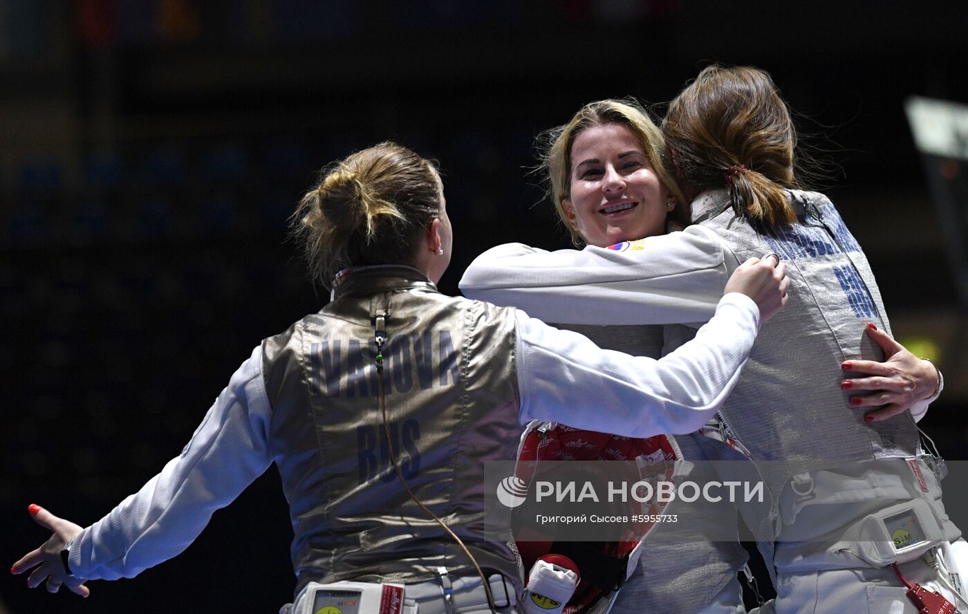 Фехтование. Чемпионат мира. Восьмой день