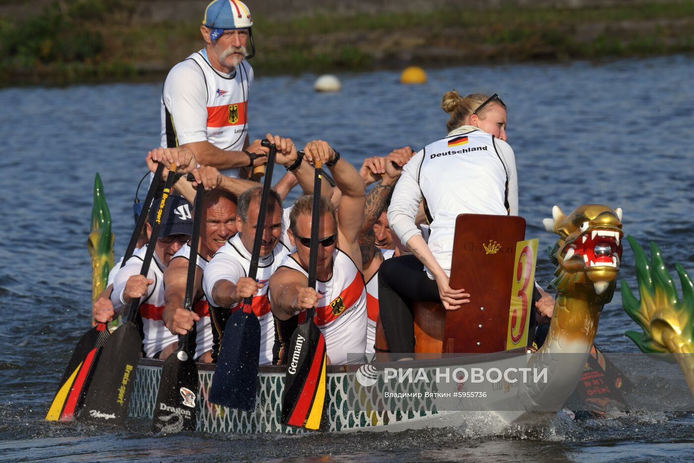 Чемпионат Европы по гребле на лодках "Дракон"