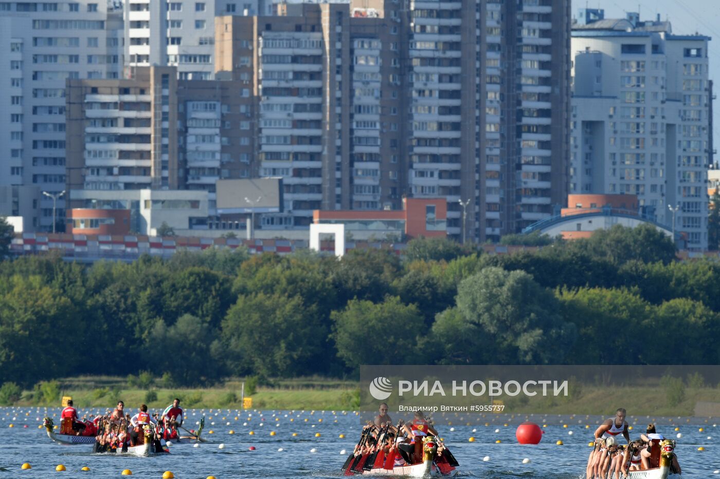 Чемпионат Европы по гребле на лодках "Дракон"