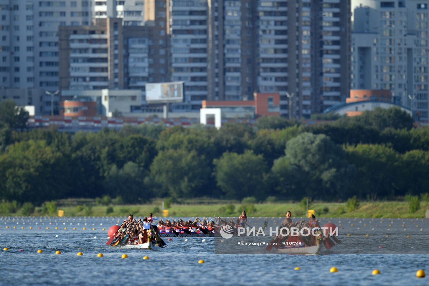 Чемпионат Европы по гребле на лодках "Дракон"