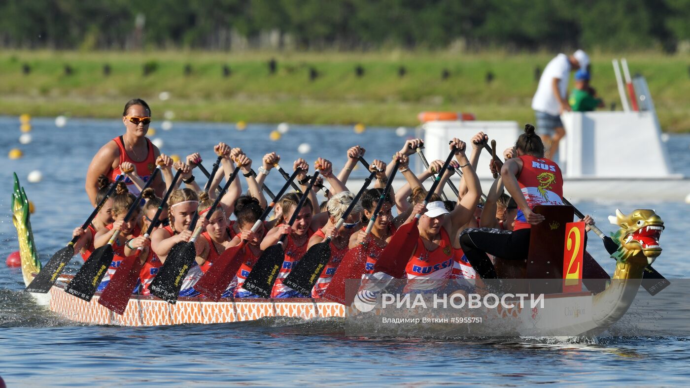 Чемпионат Европы по гребле на лодках "Дракон"