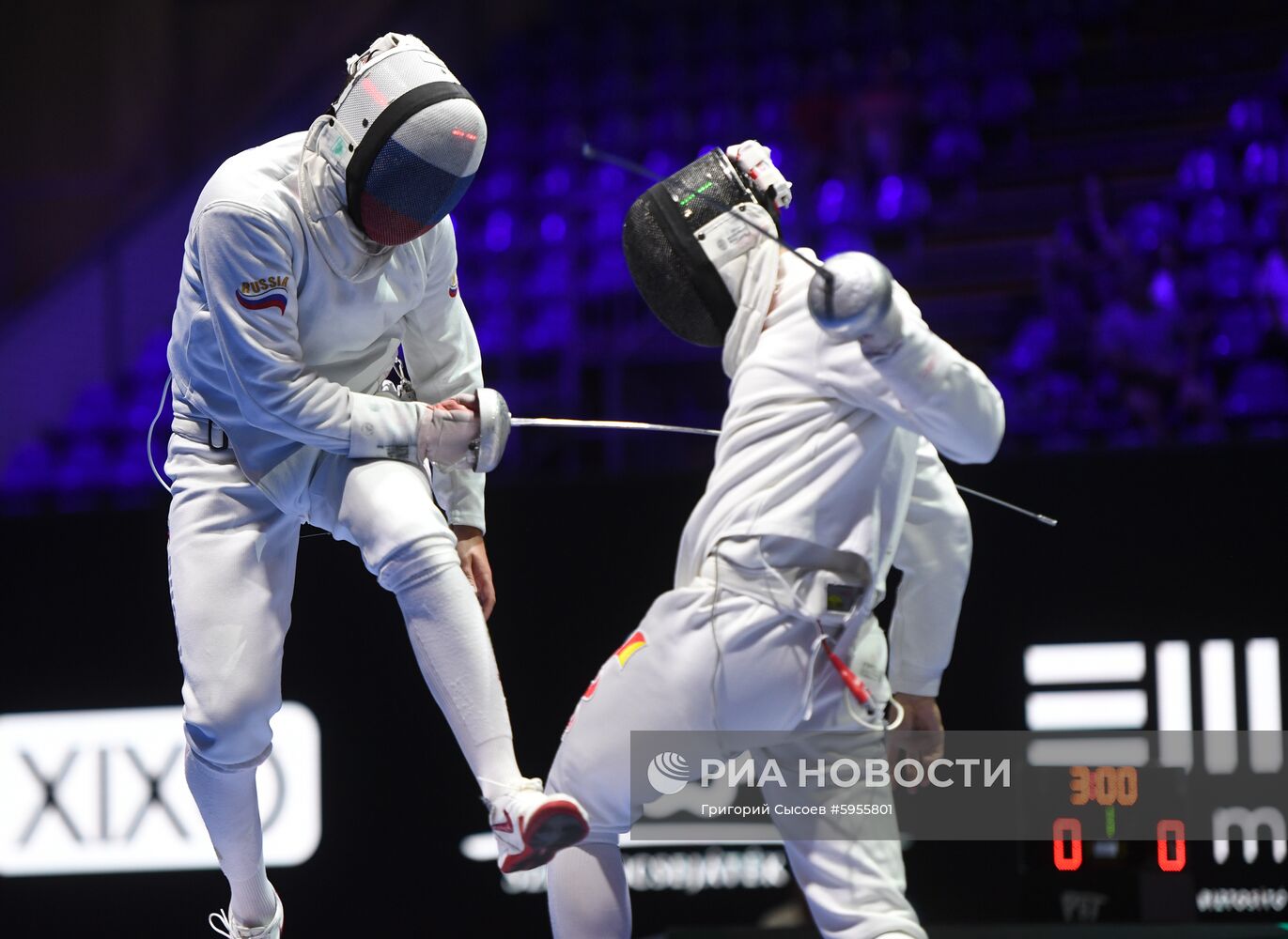 Фехтование. Чемпионат мира. Восьмой день