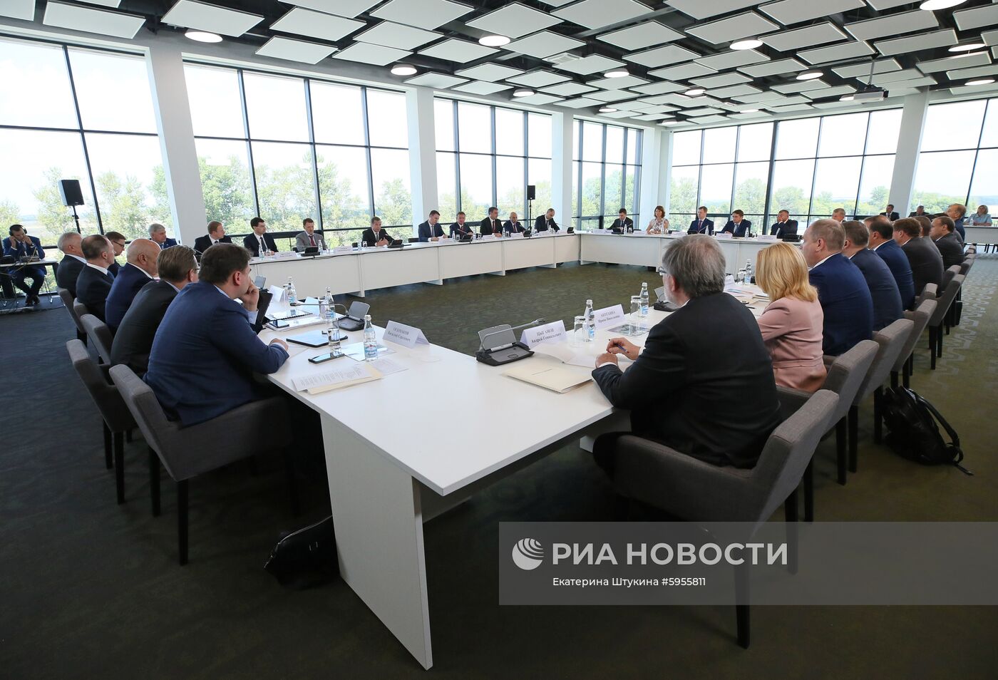 Рабочая поездка премьер-министра РФ Д. Медведева в Курскую область