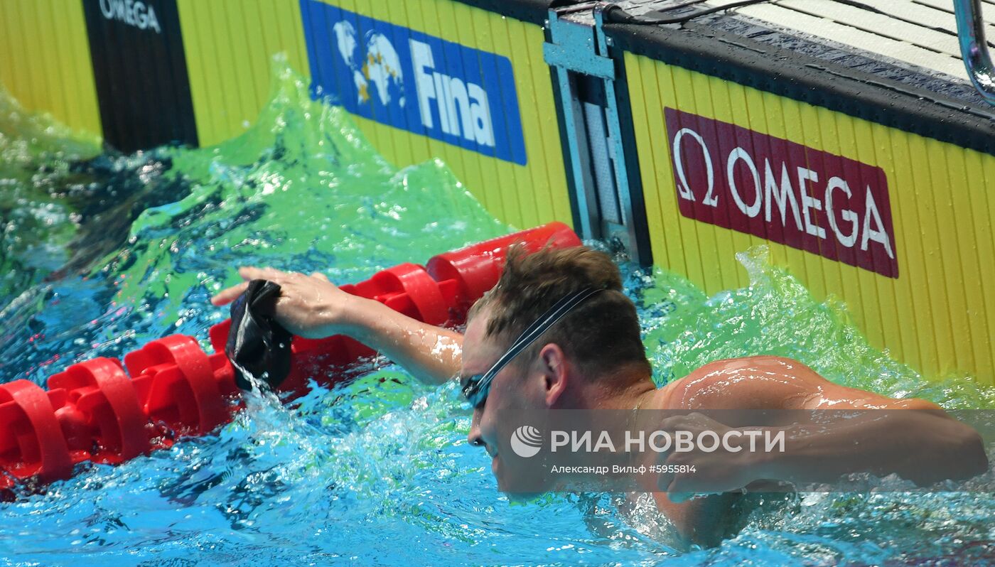 Чемпионат мира FINA 2019. Плавание. Второй день