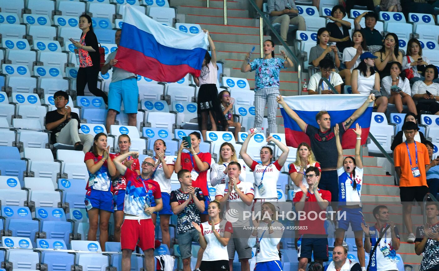 Чемпионат мира FINA 2019. Плавание. Второй день