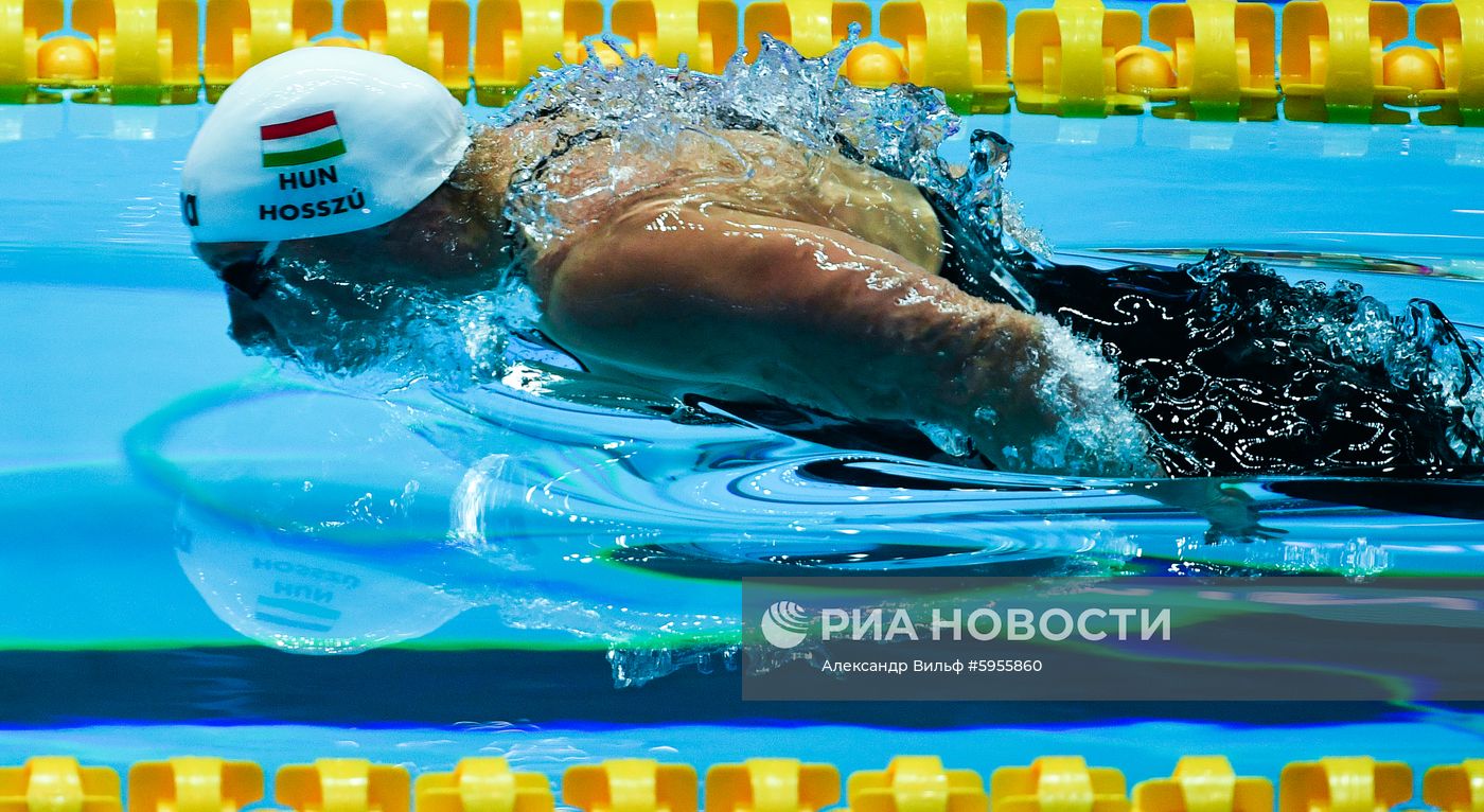 Чемпионат мира FINA 2019. Плавание. Второй день
