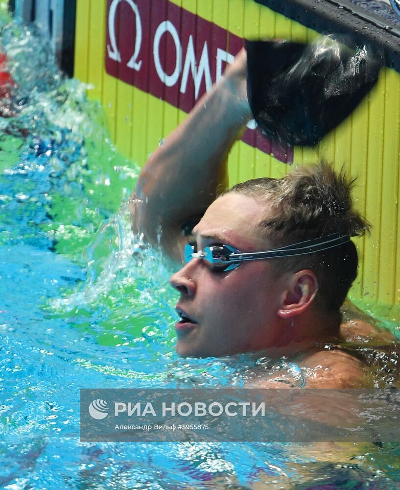 Чемпионат мира FINA 2019. Плавание. Второй день