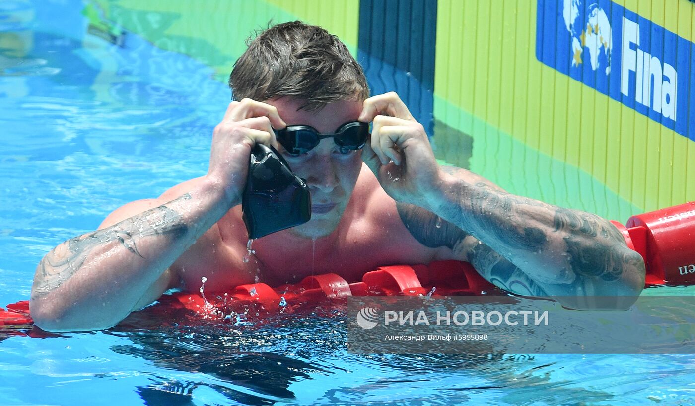 Чемпионат мира FINA 2019. Плавание. Второй день