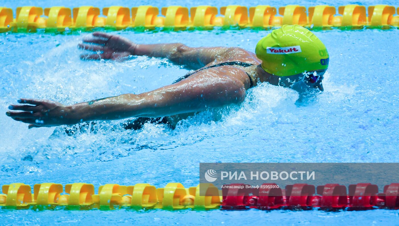 Чемпионат мира FINA 2019. Плавание. Второй день