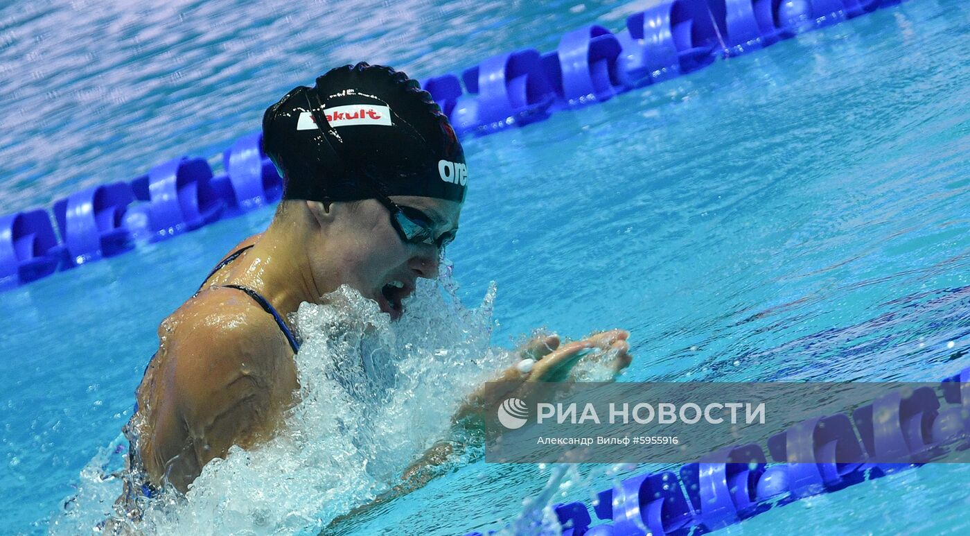 Чемпионат мира FINA 2019. Плавание. Второй день