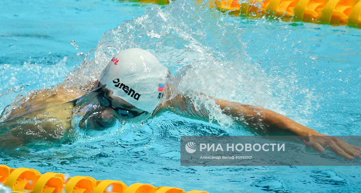 Чемпионат мира FINA 2019. Плавание. Второй день