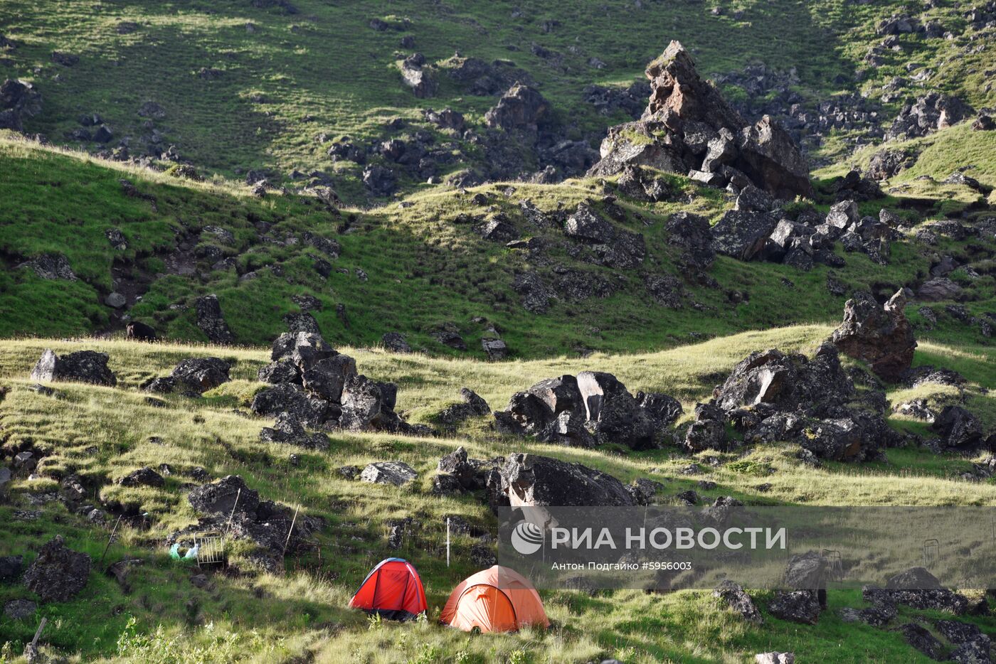 Базовый лагерь на Эльбрусе