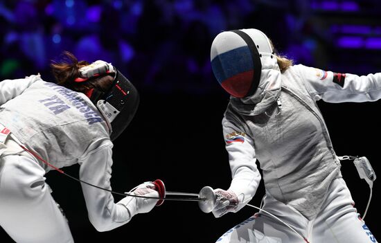 Фехтование. Чемпионат мира. Восьмой день