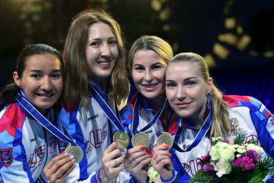 Фехтование. Чемпионат мира. Восьмой день