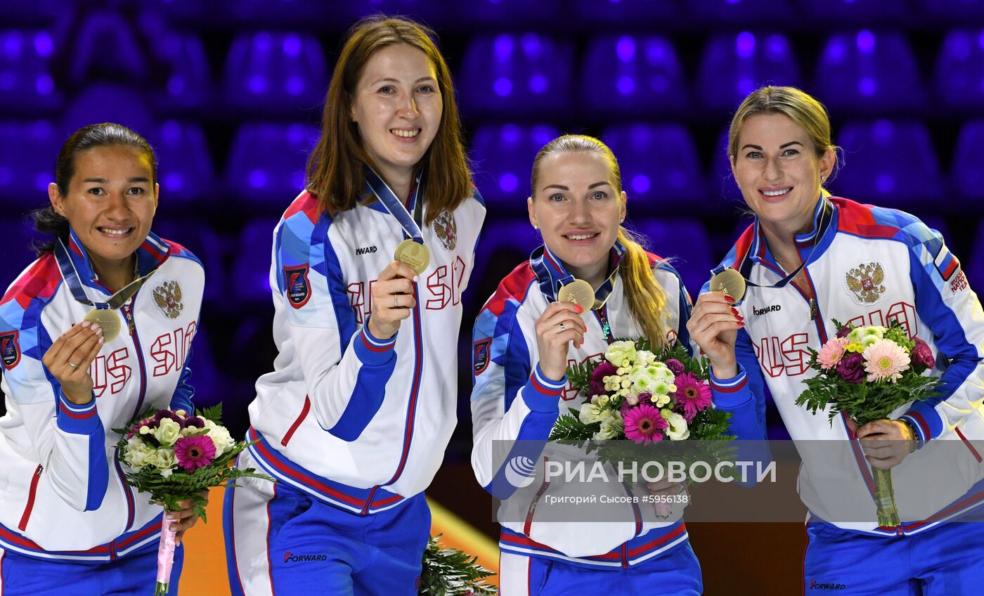 Фехтование. Чемпионат мира. Восьмой день