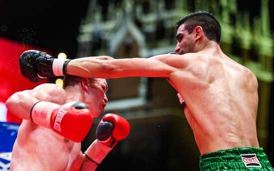 Боксерское шоу на Красной площади