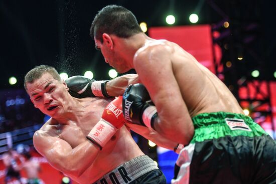 Боксерское шоу на Красной площади