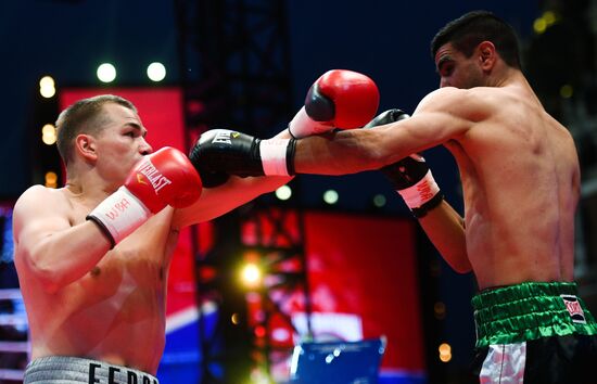 Боксерское шоу на Красной площади