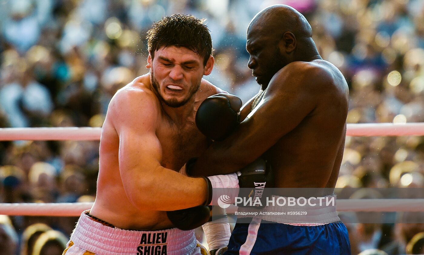 Боксерское шоу на Красной площади