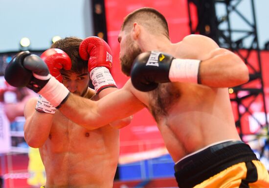 Боксерское шоу на Красной площади