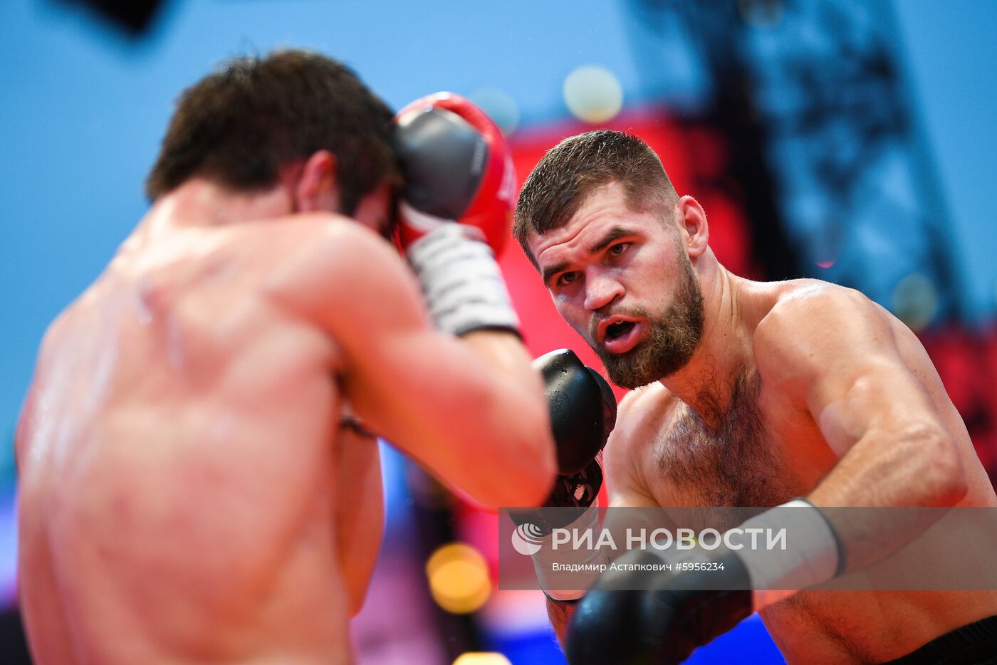 Боксерское шоу на Красной площади