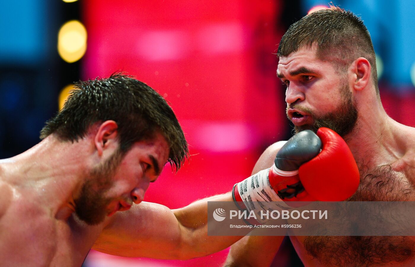 Боксерское шоу на Красной площади