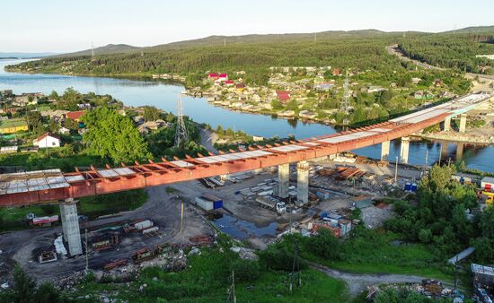 Реконструкция моста через канал Княжегубской ГЭС в Мурманской области